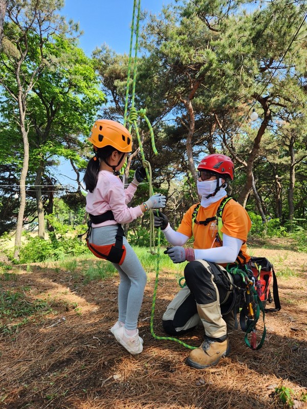 죽화초등학교 클라이밍