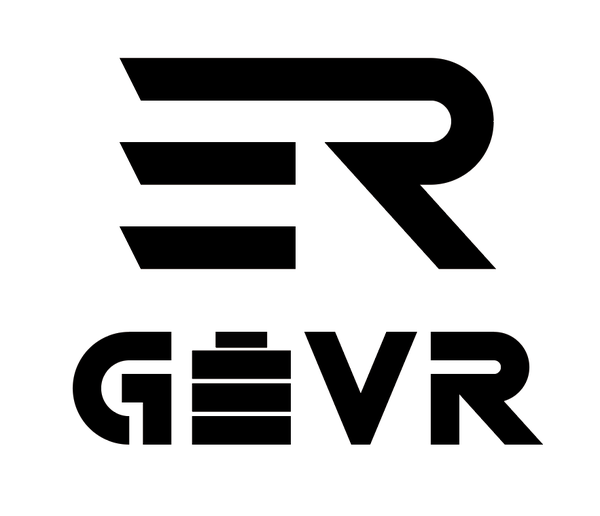 주식회사 지이브이알(GEVR) 로고