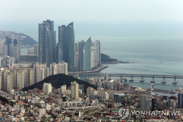 부산 해운대구 모습[연합뉴스 자료사진. 재판매 및 DB금지]