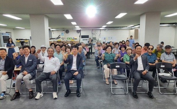 파주시 장단면 주민자치회, 제3회 주민총회 성황리 개최 현장[사진=파주시]